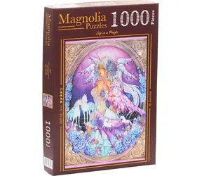 MAGNOLIA Puzzle Krištáľový jednorožec / 1000 dielikov / 48 x 68 cm