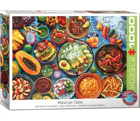 EUROGRAPHICS Puzzle Mexický stôl