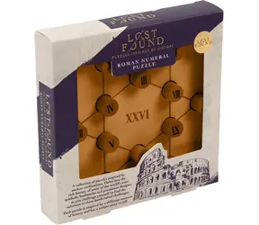 Professor PUZZLE Hlavolam Rímska číselná hádanka / Lost & Found / Riešenie v angličtine