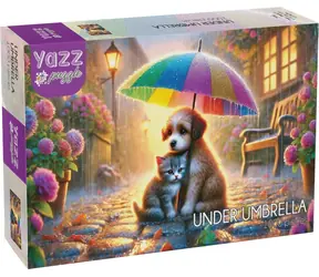 YAZZ Puzzle Pod dáždnikom