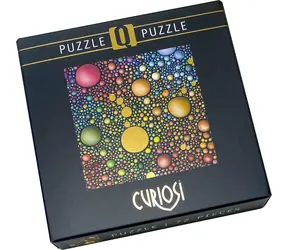 CURIOSI Štvorcové puzzle Q Gold: Vzor II