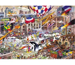 GIBSONS Puzzle Milujem víkend / 1000 dielikov / 68 × 49 cm