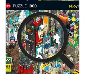 HEYE Puzzle Pixorama: Newyorské pátranie