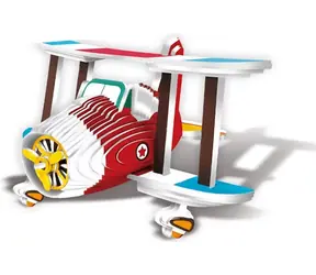 JOKOMISIADA 3D puzzle Lietadlo / 62 dielikov