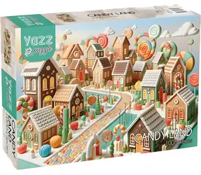 YAZZ Puzzle Krajina sladkostí