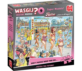 JUMBO Puzzle WASGIJ Retro Destiny 9: Super modelky! / 1000 dielikov / od 15 rokov