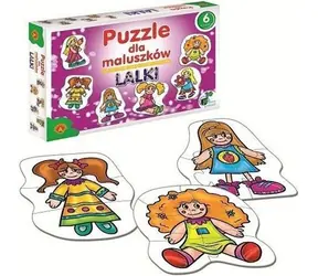 ALEXANDER Baby puzzle Bábiky 6v1 / Puzzle / 6x 2-7 dielikov