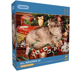 GIBSONS Puzzle Všetko zabalené / 500 dielikov / 48x34 cm
