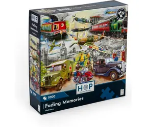 HOP Puzzle Blednúce spomienky / 1000 dielikov / nepravidelné dieliky / plagát A3