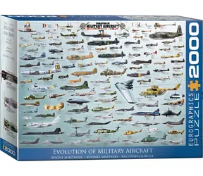 EUROGRAPHICS Puzzle Vojenské lietadlá