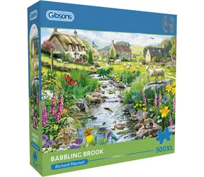 GIBSONS Puzzle Bublajúci potôčik XL / 500 dielikov / 68 x 49 cm
