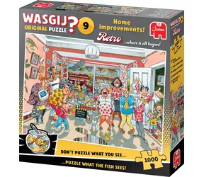 JUMBO Puzzle WASGIJ Retro Original 9: Domáce vylepšenie! / 1000 dielikov / od 15 rokov