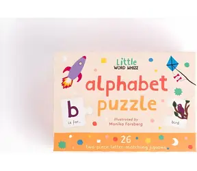 MAGIC CAT Puzzle Little Word Whizz: Abeceda / 26x2 dielikov / v angličtine