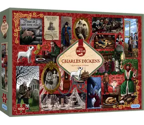 GIBSONS Puzzle Knižný klub: Charles Dickens