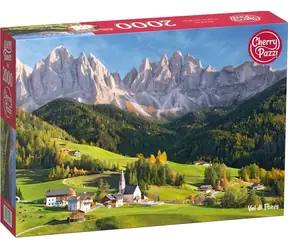 Cherry PAZZI Puzzle Val di Funes / 2000 dielikov / 100 x 70 cm