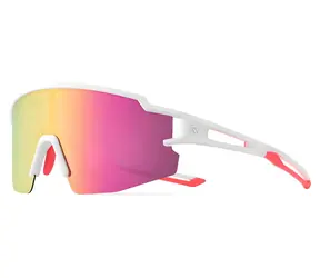 Rockbros Detské cyklistické okuliare biela / Okuliare / Polarizačné / UV400 ochrana