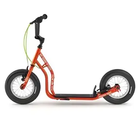 Yedoo Kids TIDIT Y30 červená / Detská kolobežka / Kolesá 12"/12"