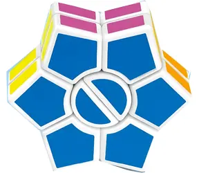 DIAN SHENG Hlavolam Square-1 Star Cube / 2-vrstvová hviezda / 7,5x3 cm