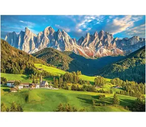 EUROGRAPHICS Puzzle Dolomity - Alto Adige / 1000 dielikov / 68 x 48 cm