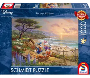 Schmidt Puzzle Donald & Daisy: Kačerie popoludnie