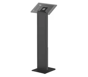 Neomounts FL15-628BL1 čierna / Podlahový stojan na tablet / uzamykateľný / nosnosť 3 kg / univerzálna / oceľ