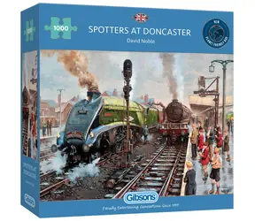 GIBSONS Puzzle Prizerajúci sa v Doncasteri / 1000 dielikov / 68 × 49 cm