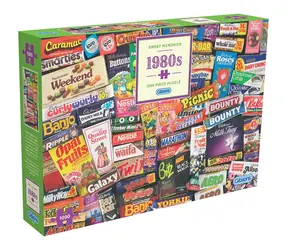 GIBSONS Puzzle Rok 1980: Sladké spomienky / 1000 dielikov / 68 x 49 cm