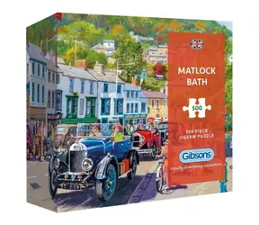 GIBSONS Puzzle Matlock Bath / 500 dielikov / 49x33, 5 cm