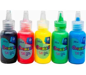 ASTRA CREATIVO Farby na gélové samolepky 5x20 ml