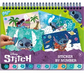 TOTUM Nalepovanie podľa čísel Stitch
