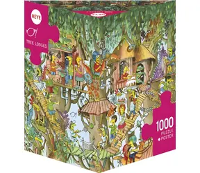 HEYE Puzzle Chaty na stromoch