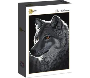 GRAFIKA Puzzle Nočný vlk / 1000 dielikov / 47,8 × 69 cm