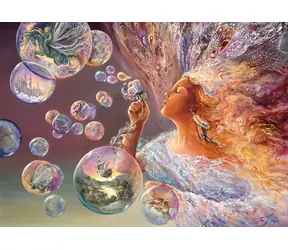 GRAFIKA Puzzle Bublinový kvet / 500 dielikov / 47,8 x 34,2 cm