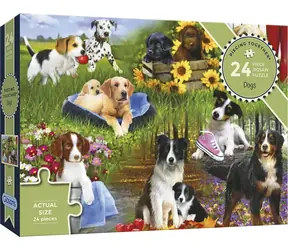 GIBSONS Puzzle Skladáme spolu: Psy / 24 dielikov