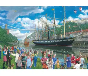 GIBSONS Puzzle Predstavenie Odyssey / 1000 dielikov / 49 × 68 cm