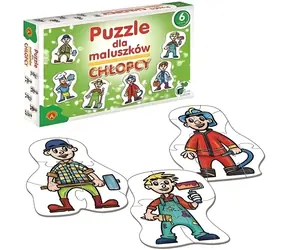 ALEXANDER Baby puzzle Chlapci 6v1 / Puzzle / 6x 2-7 dielikov