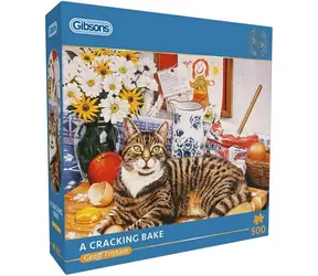 GIBSONS Puzzle Skvelé pečenie / 500 dielikov / 49x34 cm