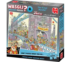 JUMBO Puzzle WASGIJ Retro Mystery 8: Posledná prekážka! / 1000 dielikov / od 15 rokov