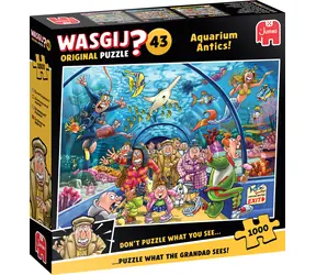 JUMBO Puzzle WASGIJ Original 43: Hrátky v akváriu!