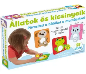 DOHÁNY Baby vkladačka Zvieratá s mláďatkami