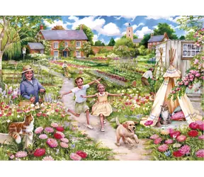 GIBSONS Puzzle Spomienky na detstvo / 500 dielikov / 48x34 cm