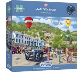 GIBSONS Puzzle Dedina Matlock Bath / 1000 dielikov / 68 x 49 cm