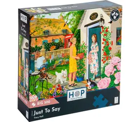 HOP Puzzle Rozprávanie Big / 500 dielikov / nepravidelné dieliky / plagát A3