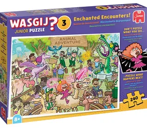 JUMBO Puzzle WASGIJ Junior 3: Kúzelné stretnutia! / 240 dielikov / od 8 rokov