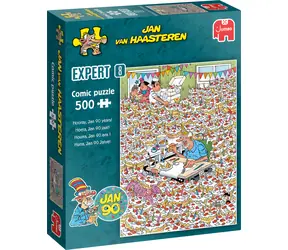 JUMBO Puzzle JvH Expert 8: Hurá, Ján oslavuje 90 rokov! / 500 dielikov / 35 x 49 cm / od 12 rokov