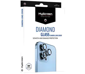 MyScreen Diamond Glass fialová / Ochranné sklo fotoaparátu / Apple iPhone 14/14 PLUS / tvrdené sklo 9H