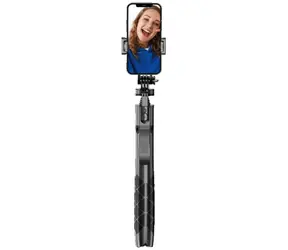 Proove MegaStick čierna / Selfie tyč a statív / Bluetooth spúšť / 360° otočenie / Skladacia 336 mm