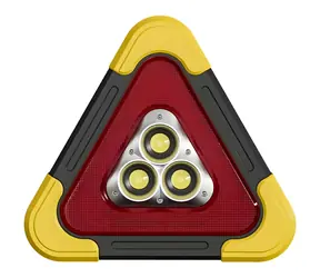 MajesticLine ML-RN-01 / LED výstražný trojuholník / svietidlo / 3x AA / 1000 lm
