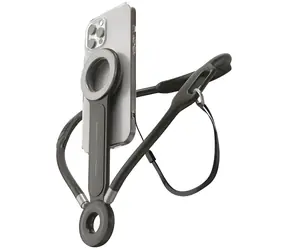 4smarts POV antracitová / Magnetický držiak na krk / MagSafe / magnet N52 / UltiMag adaptér