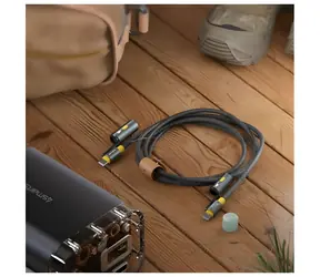 4smarts Explorer 3v1 čierna / Kábel USB-C / 240 W / 480 Mbps / 1,5 m